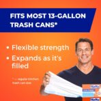 Hefty Ultra Strong Tall Kitchen Trash Bags, Citrus Twist Scent, 13 Gallon, 80 Count - Image 7