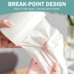 Small Trash Bags 4 Gallon - 100 Count Leakage-Proof 4 Gallon Trash Bag, Unscented Small Garbage Bags for Office Bedroom Bathroom Mini Trash Bags, White 4 Gal Trash Can Liners - Image 4