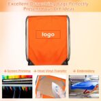 PAXCOO 30Pcs Drawstring Backpack Bulk Drawstring Bags Cinch Sack Bag Nylon Draw String Sport Bag, 10 Colors - Image 6