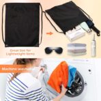 PAXCOO 30Pcs Drawstring Backpack Bulk Drawstring Bags Cinch Sack Bag Nylon Draw String Sport Bag, 10 Colors - Image 7
