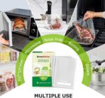 Bonsenkitchen Vacuum Sealer Bags, 50 Quart 8" x 12" Precut Food Sealer Bags, Commercial Grade, BPA Free, Heavy Duty, Customized Size Vacuum Bags for Vac Storage, Meal Prep or Sous Vide Cooking, VB12 - Image 4