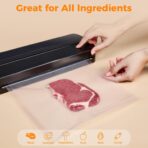 Wevac Vacuum Sealer Bags 11x50 Rolls 2 pack for Food Saver, Seal a Meal, Weston. Commercial Grade, BPA Free, Heavy Duty, Great for vac storage, Meal Prep or Sous Vide - Image 4