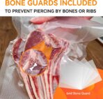 Wevac Vacuum Sealer Bags 11x50 Rolls 2 pack for Food Saver, Seal a Meal, Weston. Commercial Grade, BPA Free, Heavy Duty, Great for vac storage, Meal Prep or Sous Vide - Image 6