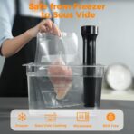 Wevac Vacuum Sealer Bags 11x50 Rolls 2 pack for Food Saver, Seal a Meal, Weston. Commercial Grade, BPA Free, Heavy Duty, Great for vac storage, Meal Prep or Sous Vide - Image 7