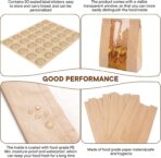 30 pack bread paper bags with window, including 30 homemade bread storage label seal stickers (13.7x8.3x3.5 inches) - Image 6