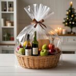 Morepack Large Cello/Cellophane Bags,30x 40 Inches Clear Basket Bags OPP Plastic Cellophane Wrap for Gift Baskets Packaging 10 Pieces - Image 6