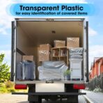 Besti Large Clear Plastic Bags – 10-Pcs 32x48-inch Extra Large Storage Bags – Packing Bags for Suitcases, Luggage, Large Items – Heavy-Duty Moving Bags for Protection and Storage - Image 7