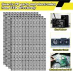 20 Pcs Large Anti Static ESD Bags with Anti-static Labels 16 x 24 Inch/ 40 x 60 cm Shielding Antistatic Bags for Motherboard Video Card LCD Screen GPU Hard Drive Electronic Device Open Top - Image 4