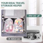 23 Pack Shoe Bags for Travel, 11.8" x 15.7" Waterproof Travel Shoe Bags for Packing,Large Travel Bag for Shoes, Storage Bags Travel Essentials Men for and Women - Image 6