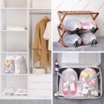 23 Pack Shoe Bags for Travel, 11.8" x 15.7" Waterproof Travel Shoe Bags for Packing,Large Travel Bag for Shoes, Storage Bags Travel Essentials Men for and Women - Image 8