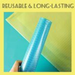 LEOBRO Mesh Zipper Pouch Bags, 13.2"x 9.2" Zipper Pouch, 4 pcs Mesh Bags with Zipper, Storage Bags Pouch for Organization Toy Puzzles Board Game Travel, File Jackets & File Pockets - Image 7