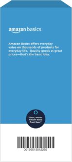 Amazon Basics Lawn & Leaf Drawstring Trash Bags, 39 Gallon, 40 Count - Image 5