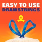 Hefty Clear Trash Bags, Clear, 13 Gallon, 60 Count - Image 3