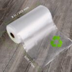 Vacuum Sealer Bags For Food: 6 Pack 3 Rolls 11" x 20' + 3 Rolls 8" x 20' - Commercial Grade BPA Free Bag Rolls - Durable Cut-to-Length Food Vac Bags for Sous Vide Cooking Puncture Prevention - Image 7
