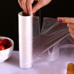 LabelMore 12'' x 16'' Plastic Produce Bags on a Roll, Clear, Food Storage Bags for Bread, Vegetable, Fruits and Meat, 350 Bags/Roll - Image 6