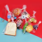 300 PCS Clear Flat Cellophane Treat Bags with 3x5",4x6",5x7",6x9",2x10",5x11",Treat Bags with Ties are Good for Pretzel Rods,Bakery, Cookies, Candies,Dessert. - Image 4