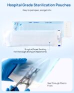 JMU Self Seal Sterilization Pouches 3.5" x 10", Sterilization Bags 200 per Box - Image 7