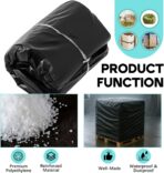 20 Pack 3 Mil Pallet Covers 75" x 55" x 53" Pallet Cover Bags, Heavy Duty Outdoor Waterproof Tarp Bags for Construction Grade Strength Polyethylene Storage Protection - Image 5