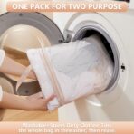 10 Set/8 Set Packing Cubes for Travel, Gifts for Women Mom,Anti-Tearing Suitcase Organizer for Luggage with Shoe & Hanging Toiletry Bag,OlarHike Vacation Essentials & Accessories for Cruise Ship,Cream - Image 7