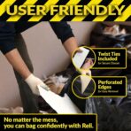Reli. Contractor Garbage Bags 55 Gallon | 20 Trash Bags | Heavy Duty | Black Contractor - Image 5
