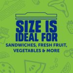 Ziploc XL Sandwich and Snack Bags with EasyGuide Texture, Plastic Storage Bags with Grip 'n Seal Technology, 90 Bags Total - Image 7