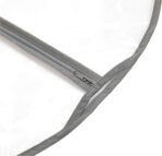 Amazon Basics Zippered PEVA Garment Bag, Dust Cover for Clothing Protection, Translucent White, 5-Pack - Image 5