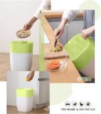 Compostable Trash Bags - FORID 13 Gallon Tall Kitchen Garbage Bags 80 Count Unscented Trash Can Liners 55 Liter Medium Wastebasket Bags for Bathroom Home Bedroom Office Garbage Can (5Rolls/Green) - Image 3