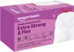 Amazon Basics Extra Strong & Flex Tall Kitchen Drawstring Trash Bags, Tropical Island Scent, 13 Gallon, 40 Count - Image 3