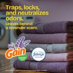 Glad ForceFlex Tall Kitchen Trash Bags, 13 Gal, Gain Lavender with Febreze, 40 Ct (Pack May Vary) - Image 4