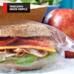 Clear Fold Top Sandwich Bags 800 Count, Bulk Disposable Plastic Sandwich Bags with Fold and Close Design for Every Day Use, Fold Over Bags for Chefs, Restaurants, or Caterers, Stock Your Home - Image 7