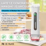 MOMODA Sous Vide Cooking Bags - Set of 30 | BPA-Free Reusable Vacuum Seal Bags with Air Valve for Joule and Anova Cookers | Freezer Safe Vacuum Food Storage Bags with Upgraded Compact Vacuum Sealer - Image 3