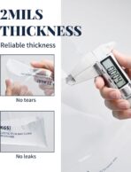 FireKylin 50 Pack Ice Bags 10 lb, Heavy-Duty Ice Bags with Drawstring(2 Mils Thickness) - Image 3