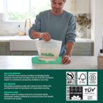 HoldOn Zipseal Gallon Bags - Compostable, PFOA-Free, BPA-Free, Food-Safe Zip Seal Food Storage Bags/Freezer-Safe Gallon Bags With Secure Seal for Home & Travel (25 bags total) - Image 7