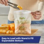 Hefty Compostable Press-To-Close​ Quart 40 Count - Image 5