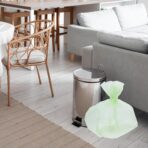 GARVALON Biodegradable Trash Bags 100pcs (5 Rolls) Starch-based 2.6 Gallon 45x50cm Plastic Bags for Kitchen Bathroom Office Waste Disposal - Image 7