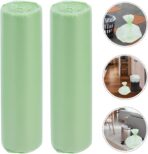 GARVALON Biodegradable Trash Bags 100pcs (5 Rolls) Starch-based 2.6 Gallon 45x50cm Plastic Bags for Kitchen Bathroom Office Waste Disposal - Image 10