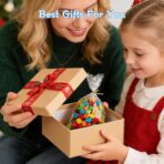 Gewutho 100 Pack Cellophane Bags, 6×10-Inch Clear Cellophane Gift Bags with 100 Gold Twist Ties Included, Plastic Packaging Bags Ideal for Wrapping Cookies, Candies, Party Favors, and Popcorn - Image 5