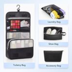 10 Set Compression Packing Cubes for Travel Essentials,Compressible Expandable Packing Cubes for Suitcase,OlarHike Luggage Organizer Bags for Travel,Handy Helper for Organizing Clothes(Black) - Image 6