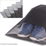 24PCS Travel Shoe Bags Non-Woven with Rope for Men and Women Large Shoes Storage Packing Pouch Organizers - Image 4