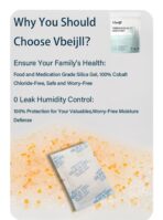 5 Gram (50 Pack) Color-Indicating Silica Gel Packets, Premium Food Grade Desiccant - Rechargeable Moisture Absorbers for Food Storage, Electronics, 3D Filament & Safes - Image 4