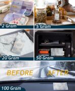 5 Gram (50 Pack) Color-Indicating Silica Gel Packets, Premium Food Grade Desiccant - Rechargeable Moisture Absorbers for Food Storage, Electronics, 3D Filament & Safes - Image 6