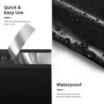 Metronic Poly Mailers 19x24 Inch 1500pcs Black, Large Shipping Bags for Clothes,Self Adhesive Shipping Envelopes for Small Business,Waterproof Mailers Poly Bags for Shipping,Packaging Mailing Bags - Image 5