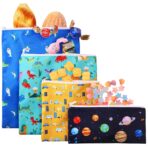 Paterr 4 Pcs Sandwich Bag Reusable Zipper Snack Bags Washable Food Safe Lunch Bags for Kids Students Adults Food (Dinosaur) - Image 9