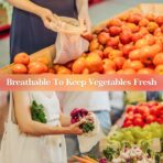 MAQIHAN 6 Pack Reusable Produce Bags Cotton Mesh Produce Bags Mesh Storage Produce Bags Reusable Durable Double Stitched With Drawstring Produce Bag For Vegetables,Fruit & Grocery Shopping (2L,2M,2S) - Image 6