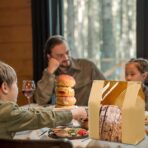 100 Pack Large Paper Bread Bags for Homemade Bread Sourdough Bags 14" x 8.3" x 3.5" with Tin Tie Tab Lock Clear Front Window Bakery Bag Packaging Cookie Bag with Label Seal Stickers - Image 4