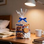 Morepack Cello Cellophane Treat Bags,200 Pieces 7x13 Inches Clear Plastic Gift Bags with Twist Ties,Party Favor Bags (Flat, No Gusset, Bottom) - Image 8