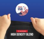 55-60 Gallon Trash Bags Heavy Duty - Bulk 150 Pack Large Garbage Bags - Big Black Commercial Trash Can Liners - Made In USA - Image 5