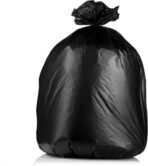 55-60 Gallon Trash Bags Heavy Duty - Bulk 150 Pack Large Garbage Bags - Big Black Commercial Trash Can Liners - Made In USA - Image 8
