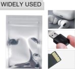 Ellbest 200pcs 2.36x3.54 inch Anti Static Bag Antistatic Resealable Bag for SSD HDD and Other Electronic Devices - Image 7