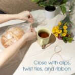 Spartan Industrial - 20” X 30” (200 Count) 2 Mil Heavy Duty Flat Open End Clear Plastic Poly Bags - For Packaging Coats, Bedding, Backpacks (Bags DO NOT Have Seal & DO NOT Have Prints) - Image 6